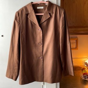Amanda Smith Silk Blazer x Vintage